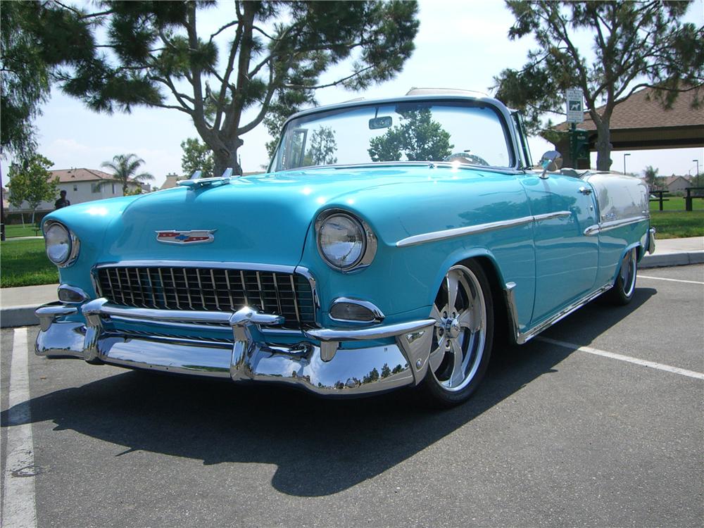 1955 CHEVROLET BEL AIR CUSTOM CONVERTIBLE