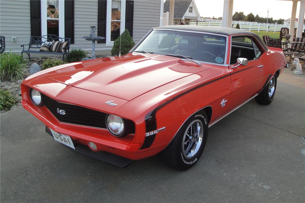 1969 CHEVROLET CAMARO 2 DOOR COUPE