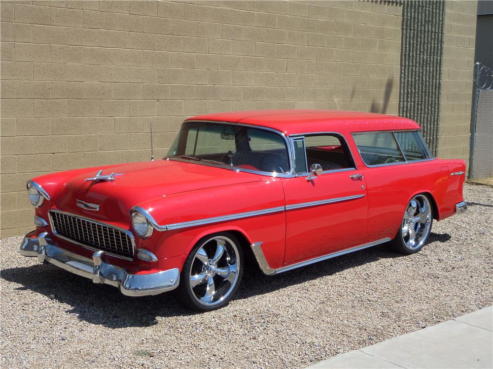 1955 CHEVROLET NOMAD CUSTOM WAGON