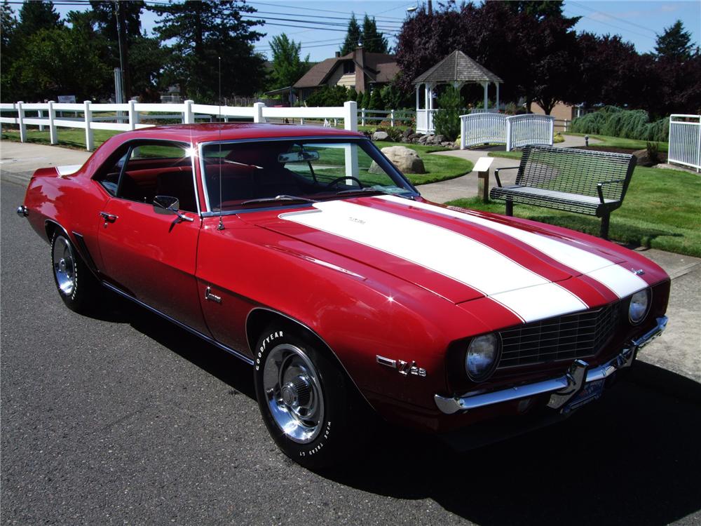 1969 CHEVROLET CAMARO Z/28 2 DOOR COUPE