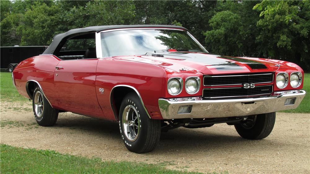 1970 CHEVROLET CHEVELLE SS LS6 CONVERTIBLE
