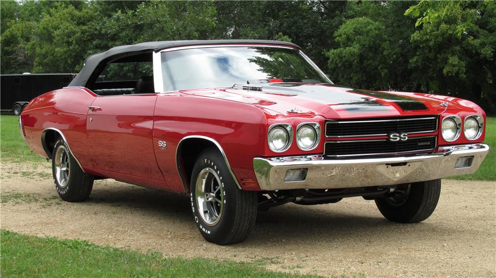 1970 CHEVROLET CHEVELLE SS LS6 CONVERTIBLE