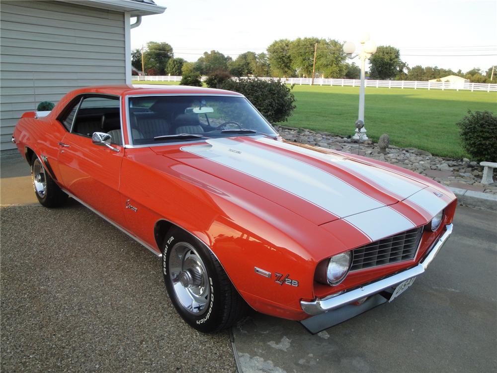 1969 CHEVROLET CAMARO Z/28 2 DOOR COUPE