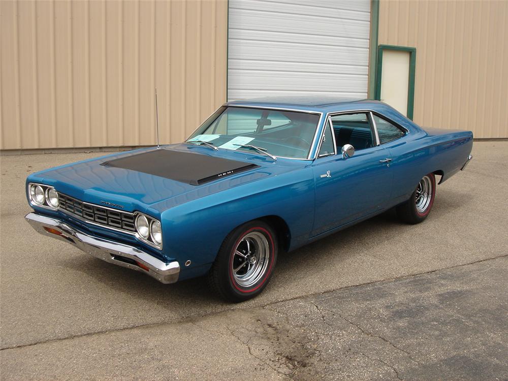 1968 PLYMOUTH HEMI ROAD RUNNER 2 DOOR HARDTOP