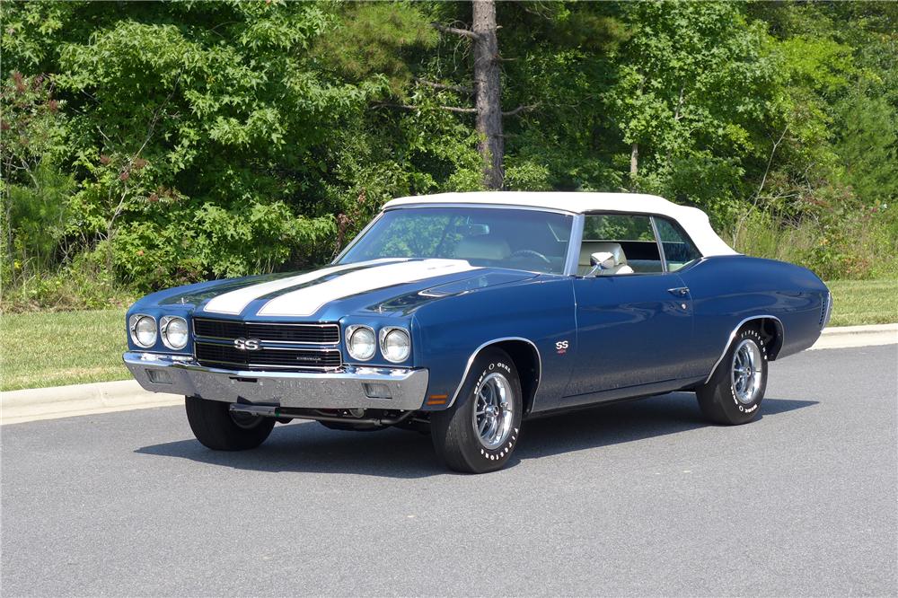 1970 CHEVROLET CHEVELLE LS6 CONVERTIBLE