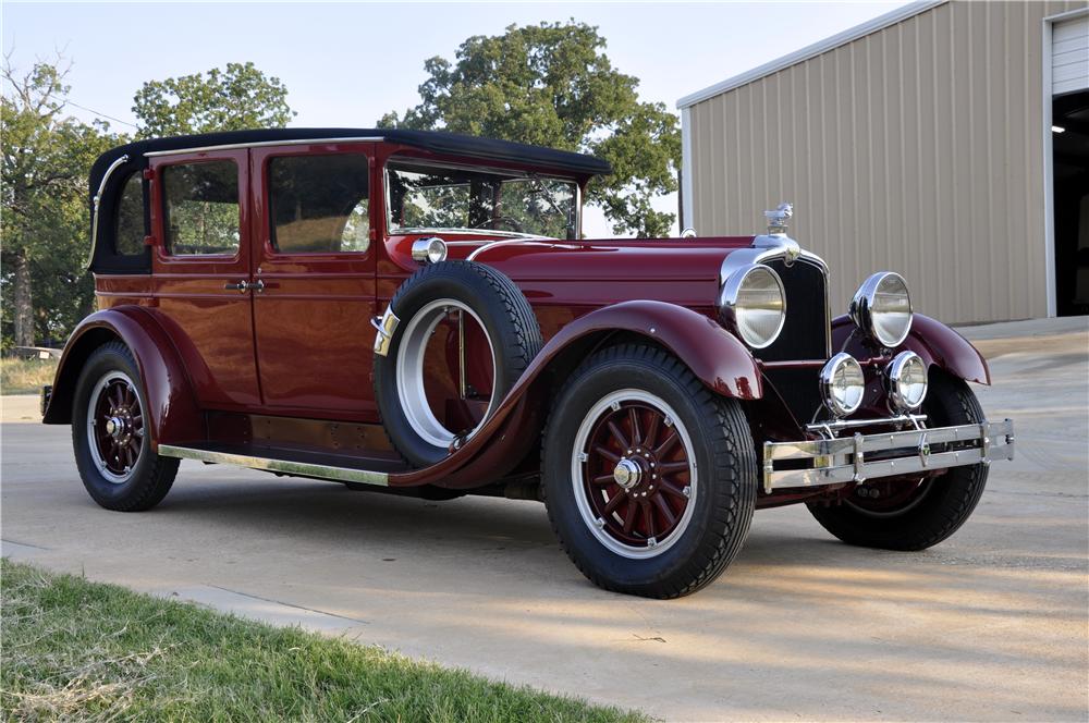 1927 STUTZ VERTICAL EIGHT BROUGHAM 4 DOOR SEDAN