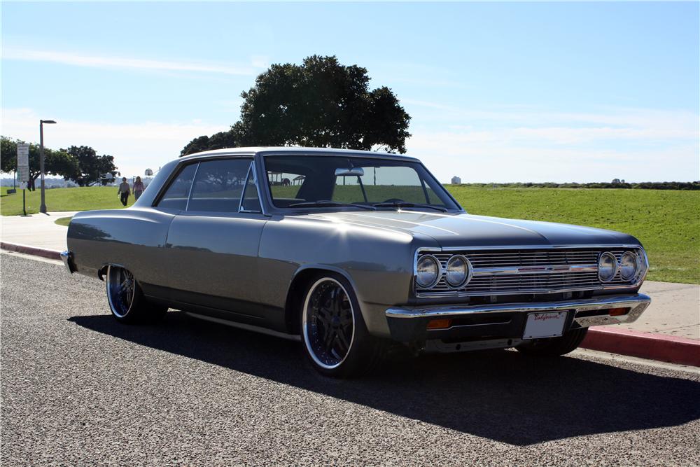 1965 CHEVROLET CHEVELLE MALIBU CUSTOM 2 DOOR HARDTOP