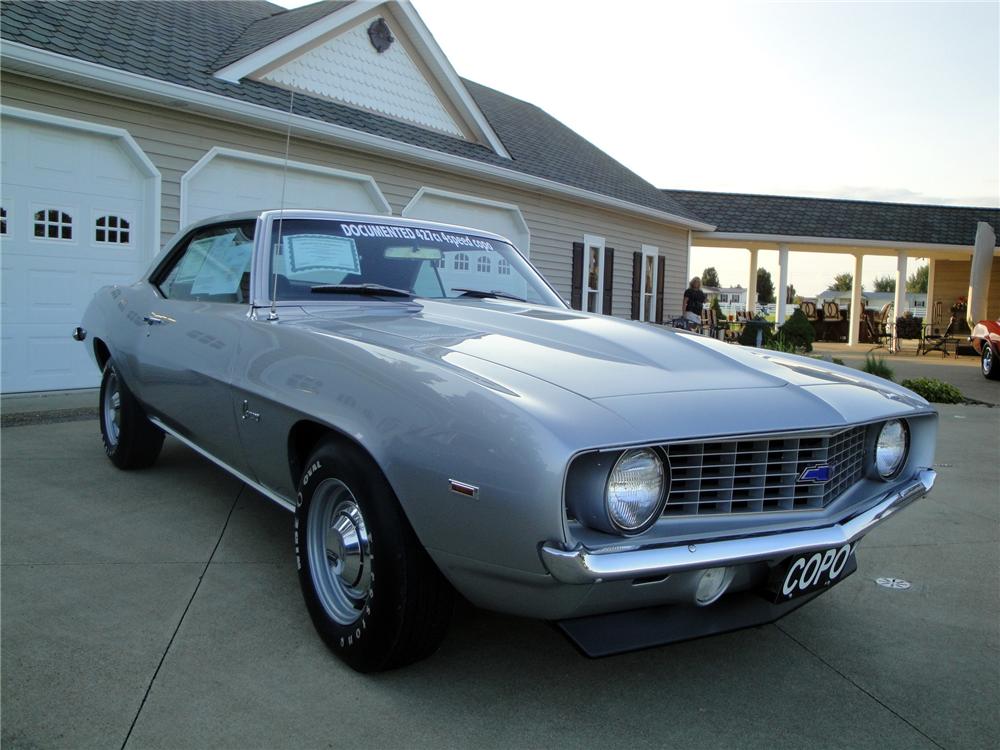 1969 CHEVROLET CAMARO COPO 2 DOOR COUPE