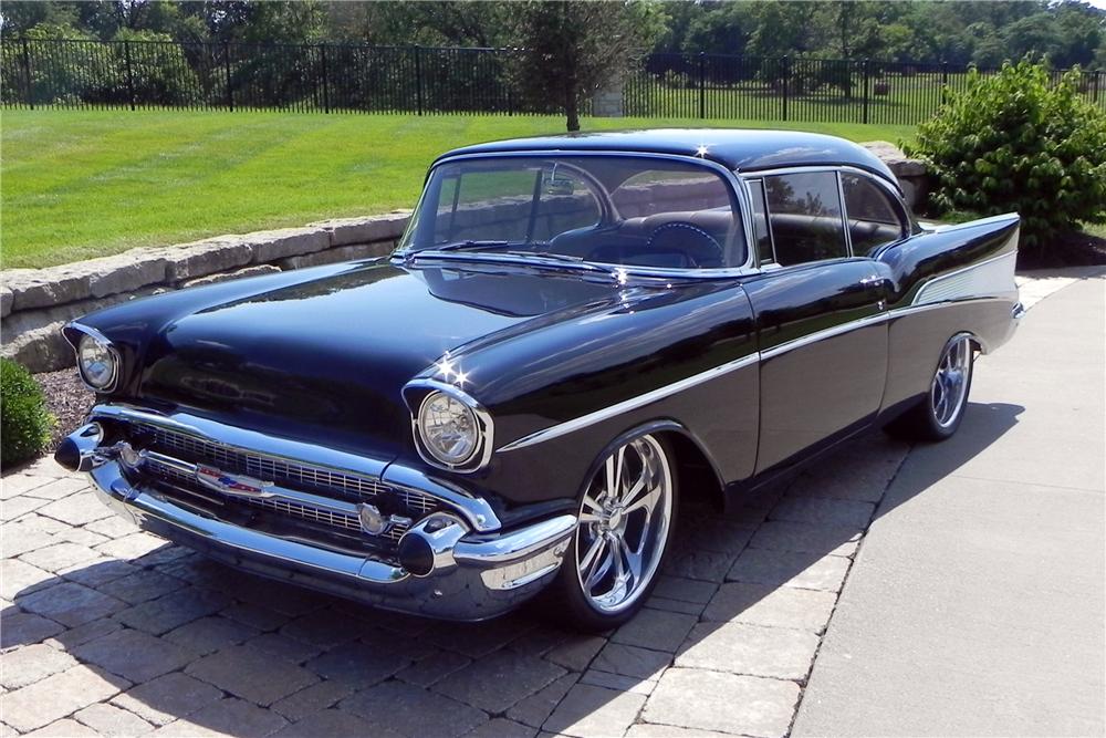 1957 CHEVROLET BEL AIR CUSTOM 2 DOOR HARDTOP