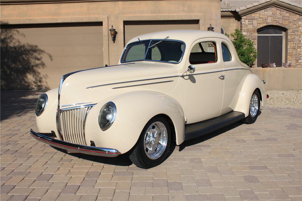 1939 FORD DELUXE CUSTOM 2 DOOR COUPE