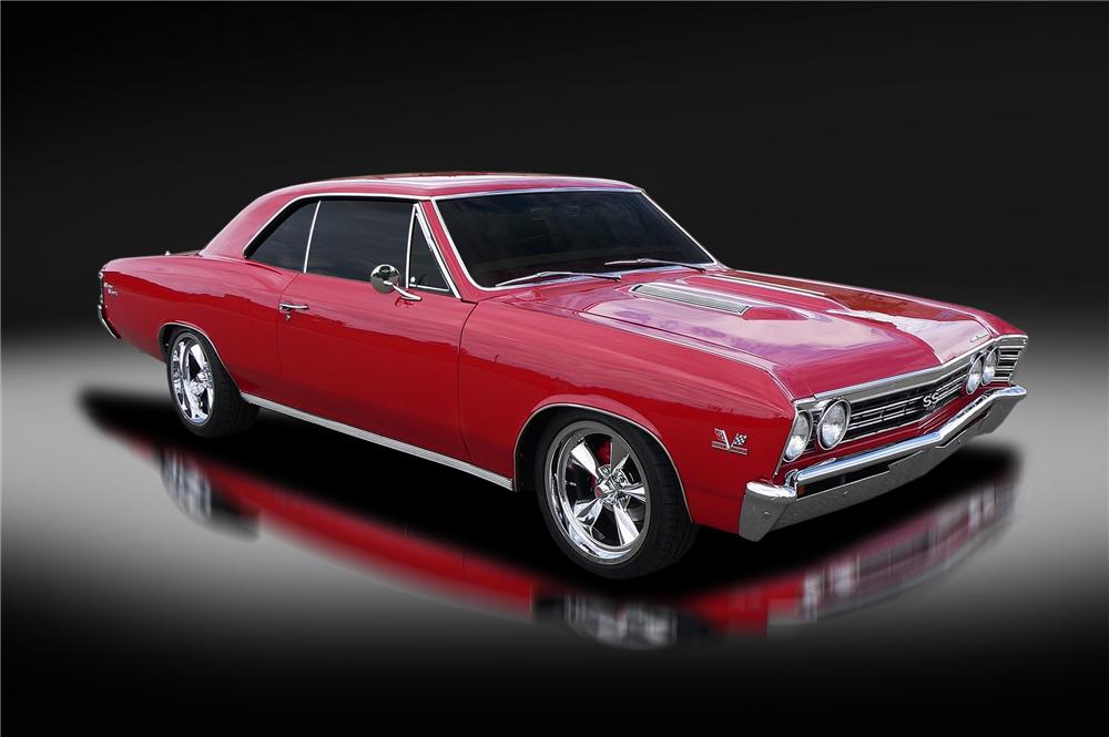 1967 CHEVROLET CHEVELLE SS CUSTOM 2 DOOR COUPE