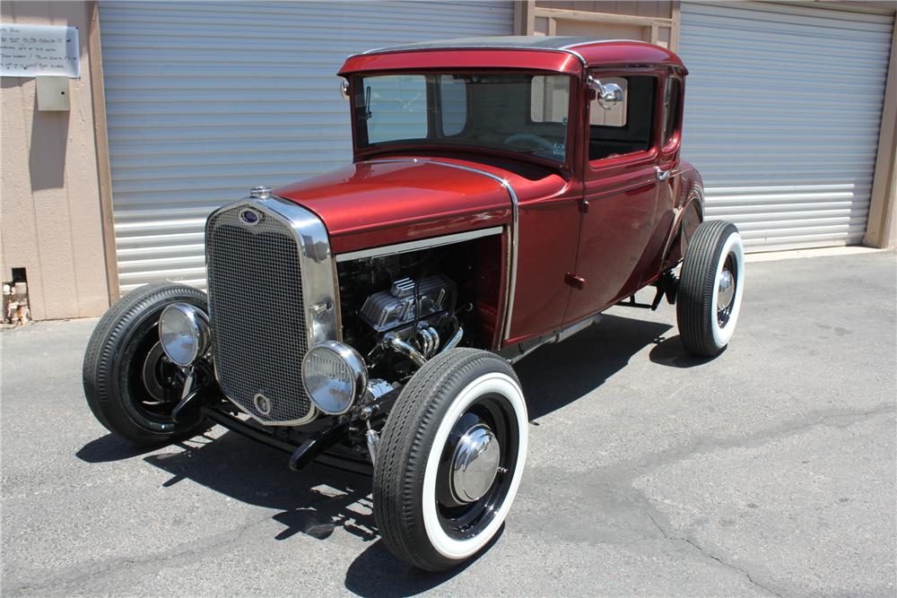 1931 FORD 5 WINDOW CUSTOM COUPE