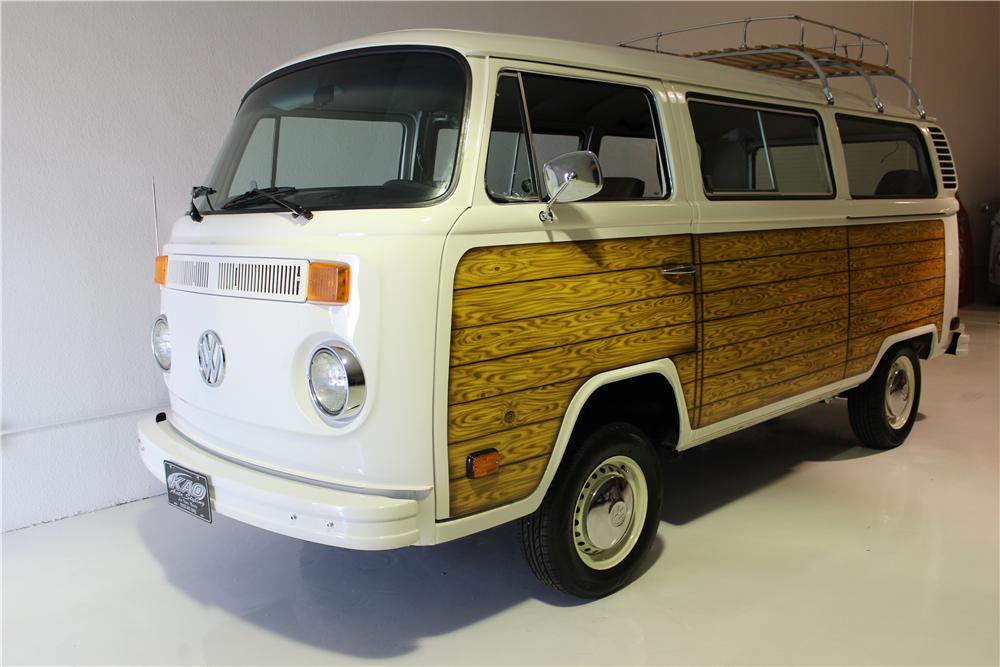 1979 VOLKSWAGEN BAY WINDOW CUSTOM WOODY BUS