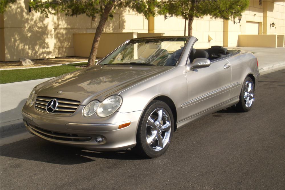 2004 MERCEDES-BENZ CLK 320 CONVERTIBLE