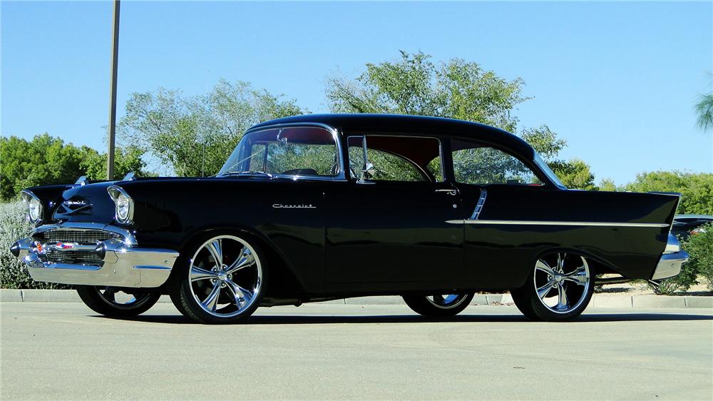 1957 CHEVROLET 150 CUSTOM 2 DOOR SEDAN