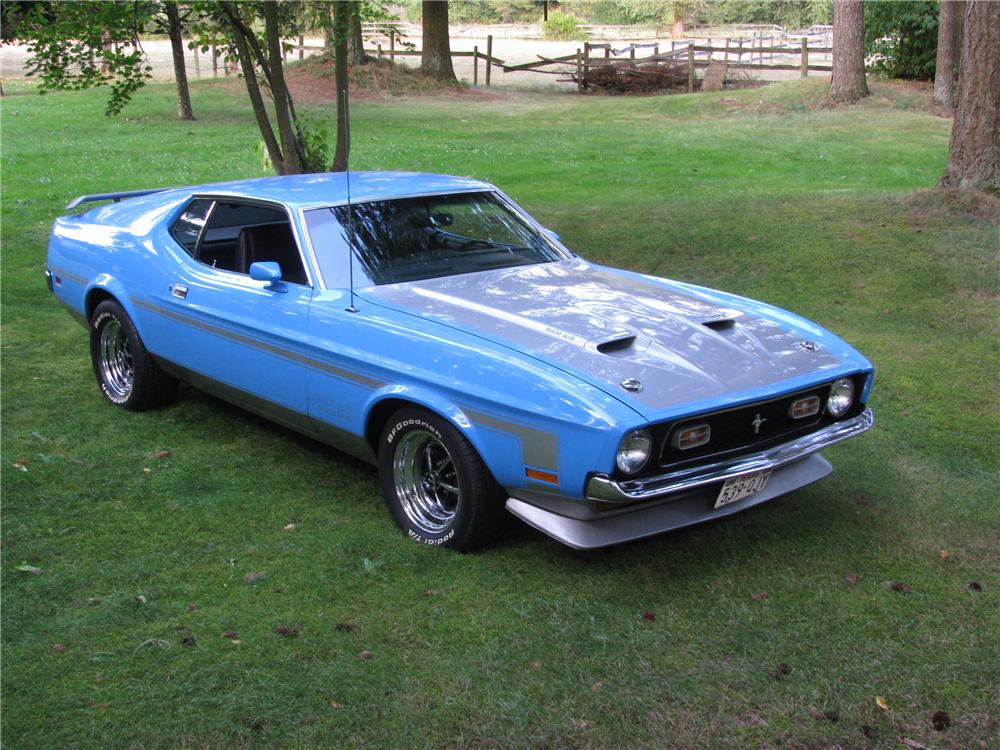 1971 FORD MUSTANG BOSS 351 FASTBACK