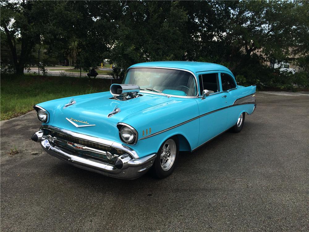 1957 CHEVROLET 210 CUSTOM 2 DOOR HARDTOP