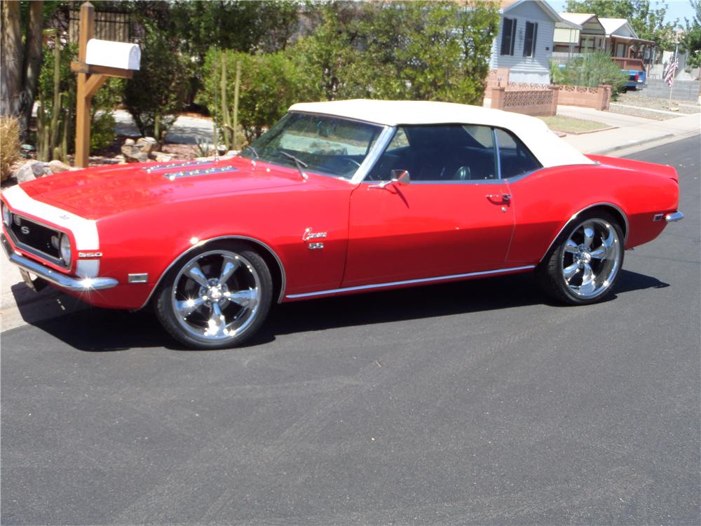 1968 CHEVROLET CAMARO CUSTOM CONVERTIBLE