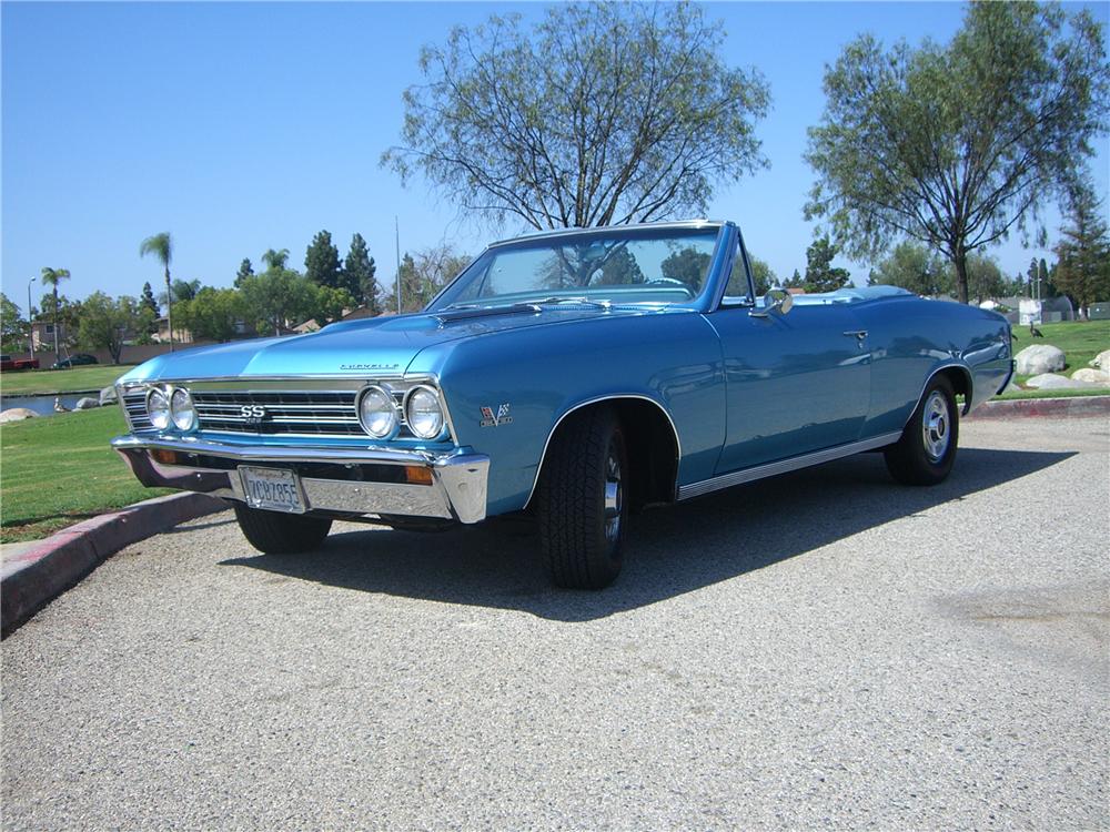 1967 CHEVROLET CHEVELLE SS 396 CONVERTIBLE