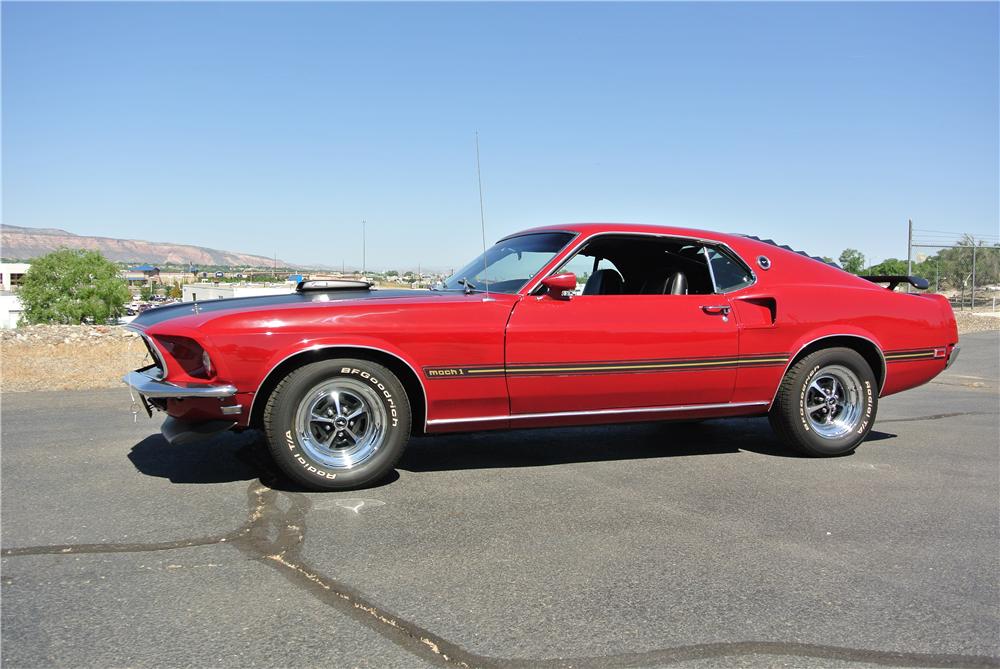 1969 FORD MUSTANG MACH 1 428 CJ FASTBACK