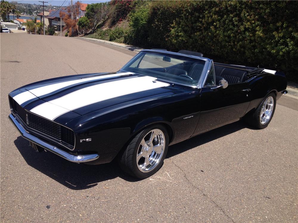 1967 CHEVROLET CAMARO CUSTOM CONVERTIBLE