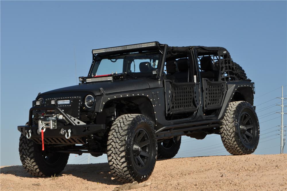 2011 JEEP WRANGLER UNLIMITED CUSTOM SUV