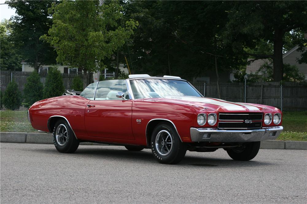 1970 CHEVROLET CHEVELLE SS CONVERTIBLE