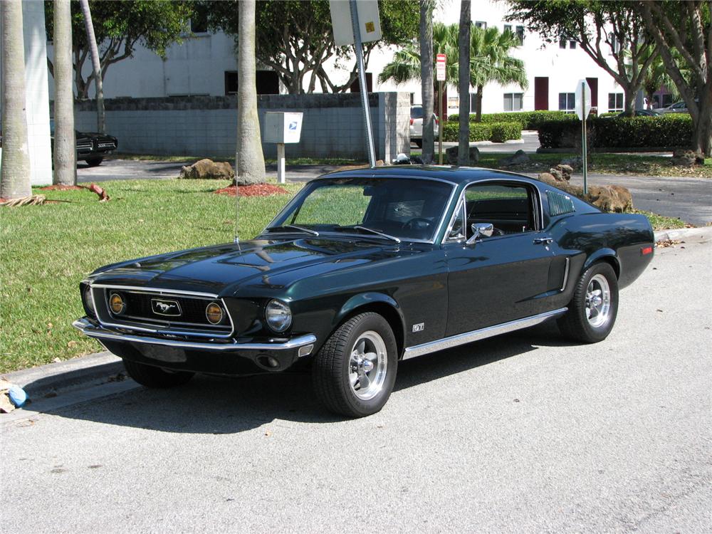 1968 FORD MUSTANG GT FASTBACK