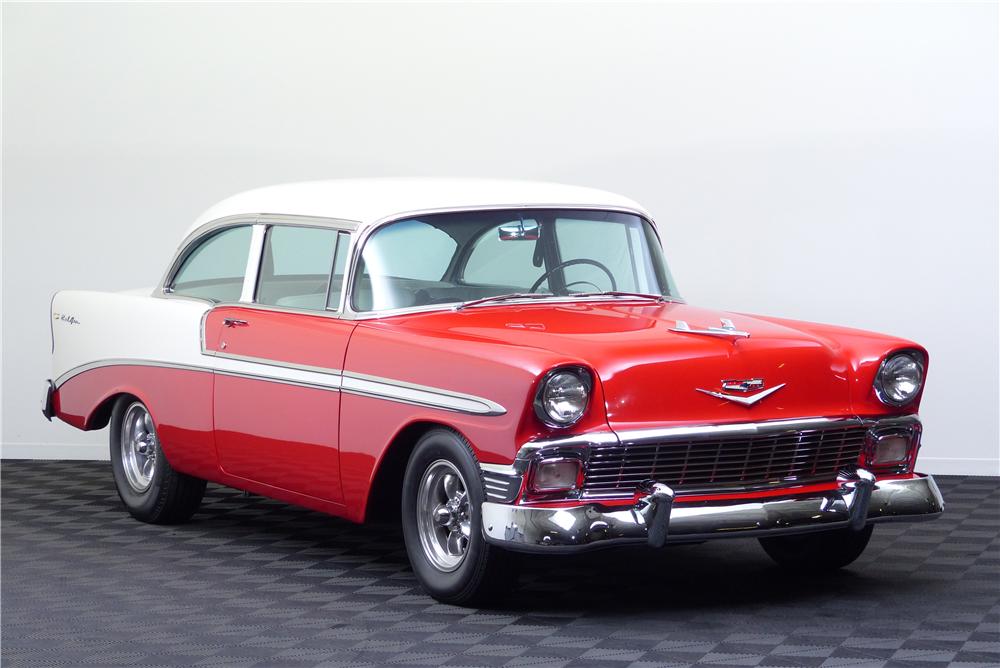 1956 CHEVROLET BEL AIR CUSTOM 2 DOOR HARDTOP