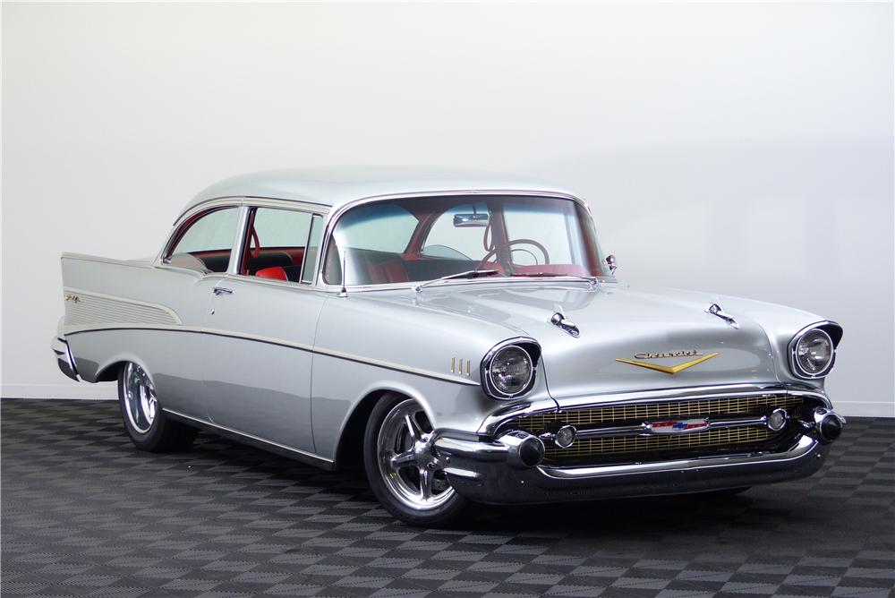 1957 CHEVROLET BEL AIR CUSTOM 2 DOOR HARDTOP