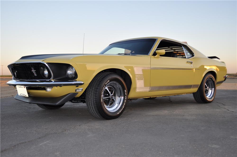 1969 FORD MUSTANG BOSS 302 FASTBACK