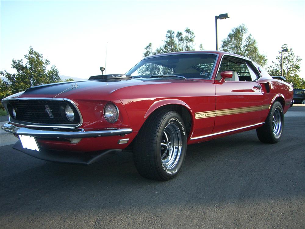 1969 FORD MUSTANG MACH 1 428 CJ FASTBACK