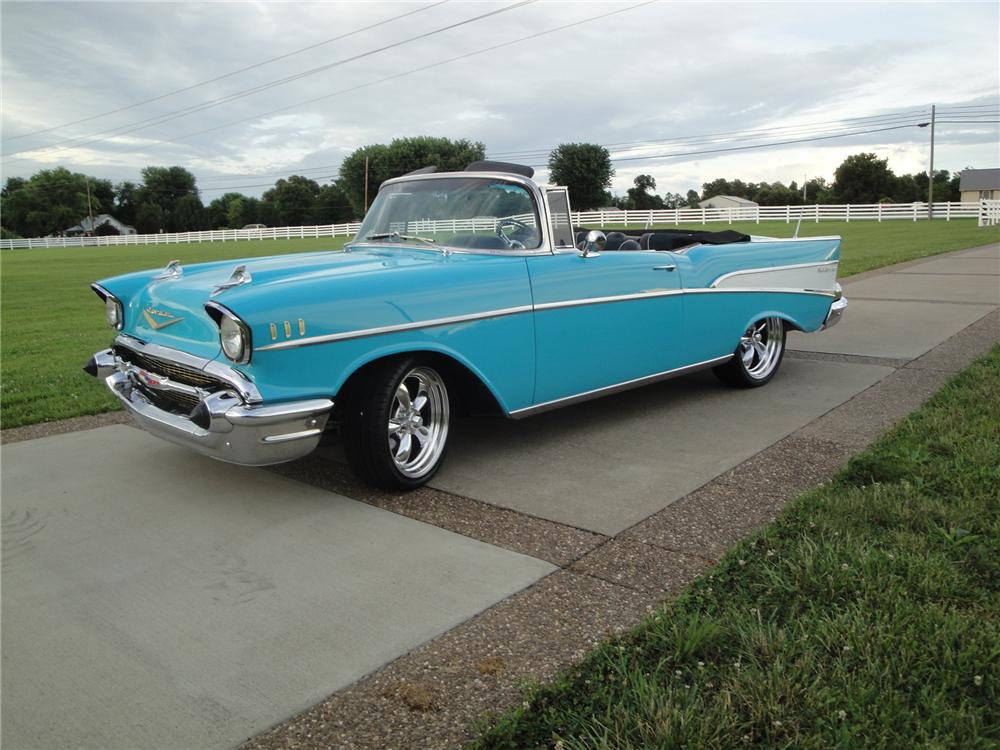 1957 CHEVROLET BEL AIR CUSTOM CONVERTIBLE