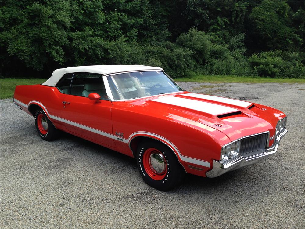 1970 OLDSMOBILE 442 W30 CONVERTIBLE