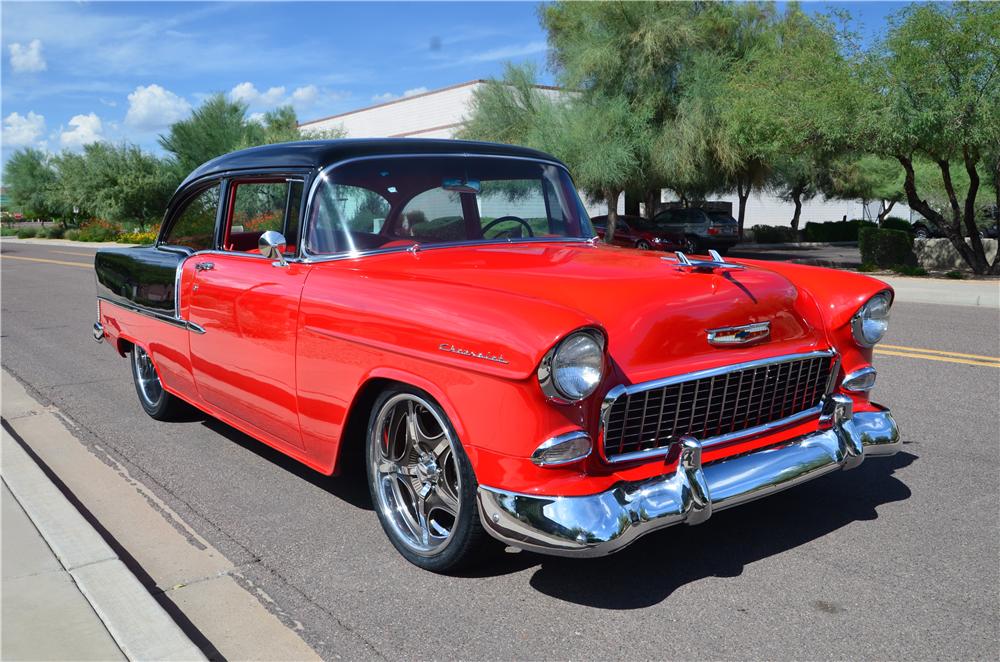 1955 CHEVROLET 210 CUSTOM 2 DOOR SEDAN