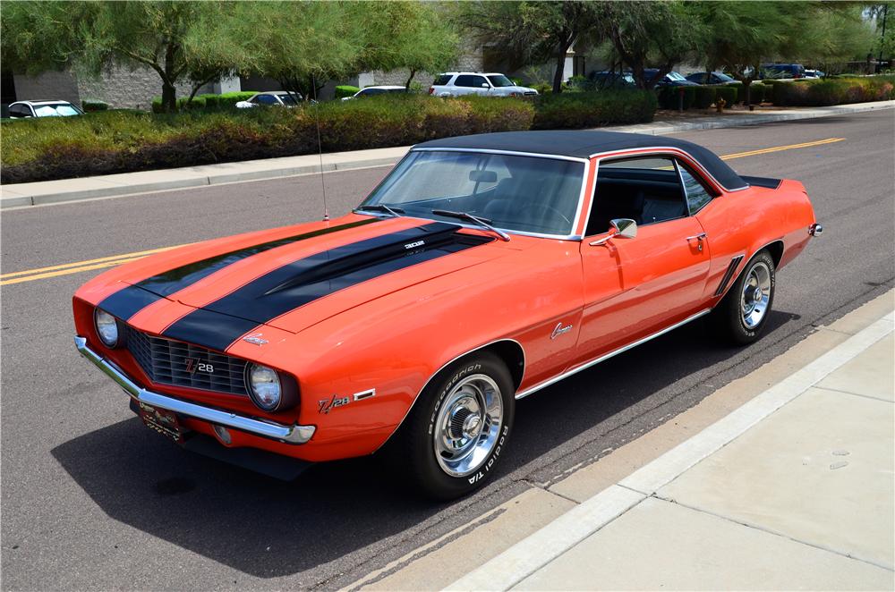 1969 CHEVROLET CAMARO CUSTOM 2 DOOR COUPE