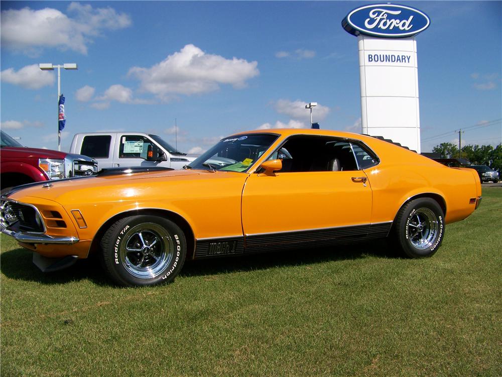 1970 FORD MUSTANG MACH 1 FASTBACK