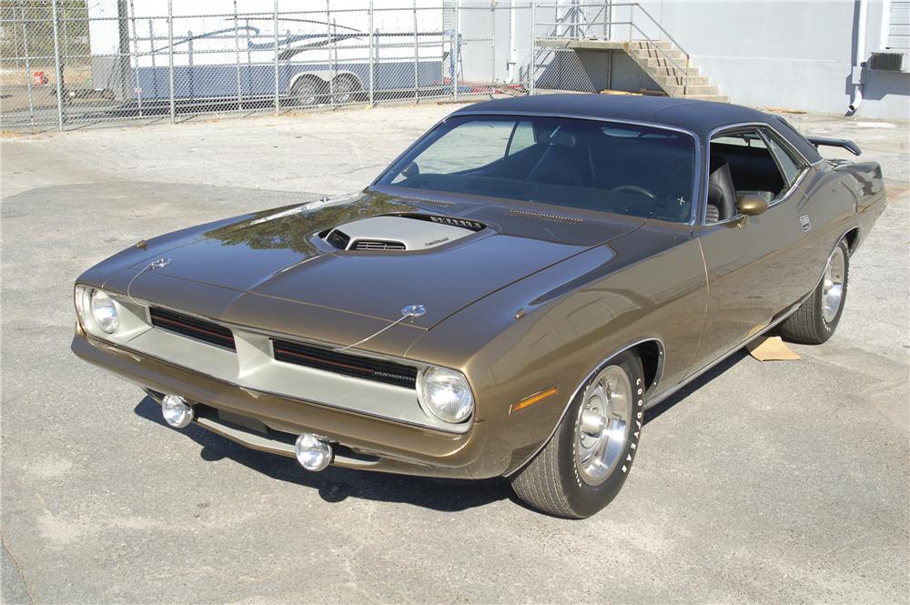 1970 PLYMOUTH HEMI CUDA 2 DOOR COUPE