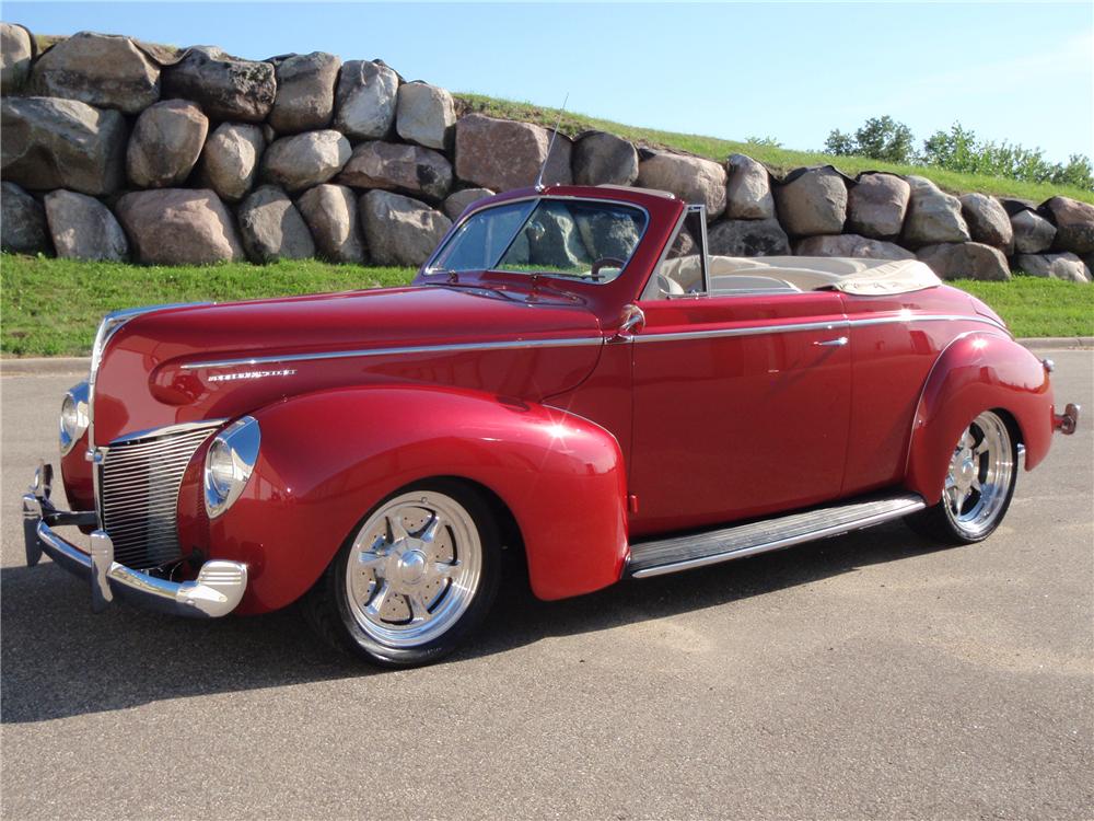 1940 MERCURY CUSTOM CONVERTIBLE