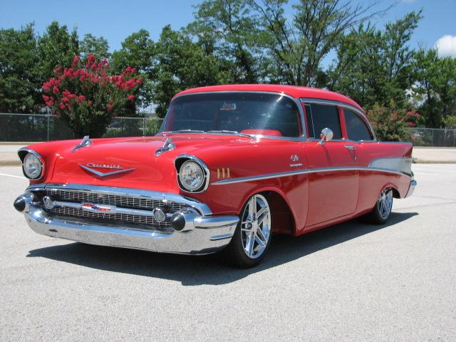 1957 CHEVROLET BEL AIR CUSTOM 2 DOOR COUPE