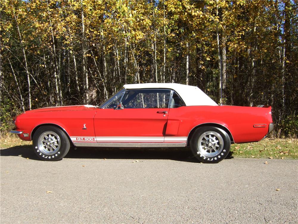 1968 SHELBY GT500 CONVERTIBLE