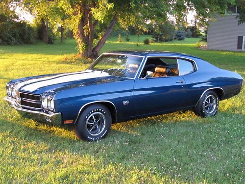 1970 CHEVROLET CHEVELLE LS6 SS 2 DOOR COUPE