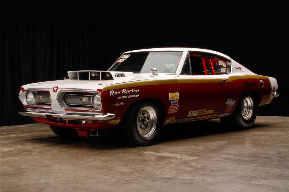 1968 PLYMOUTH BARRACUDA SUPER STOCK FASTBACK