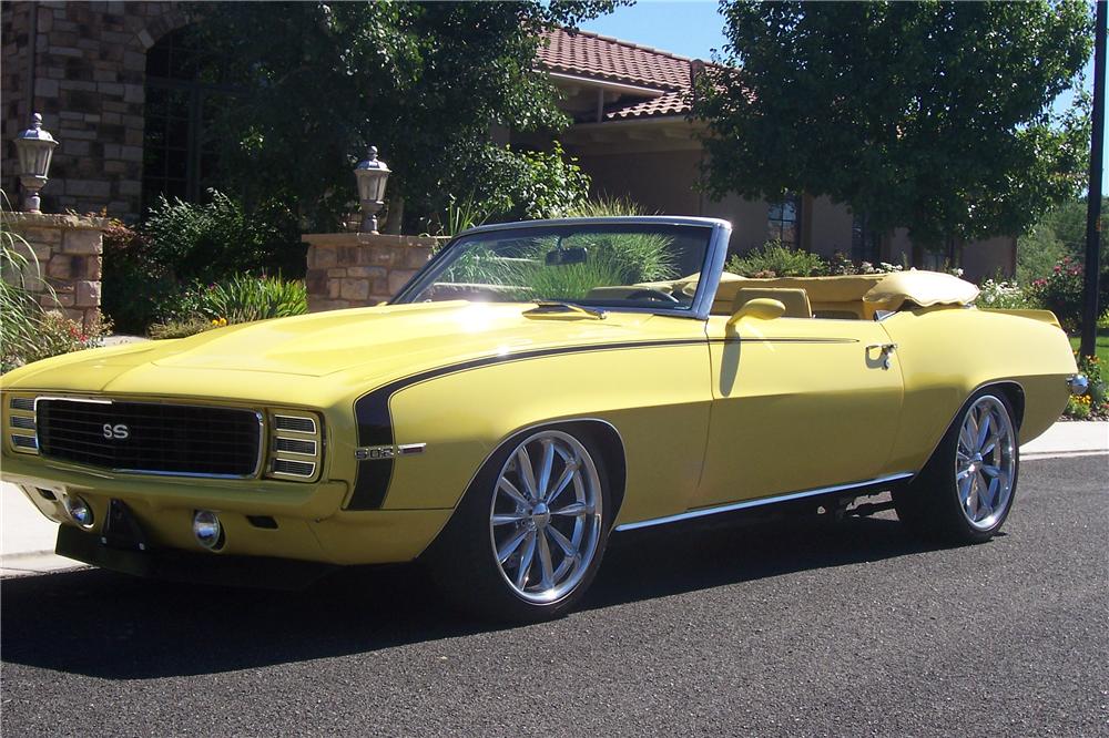 1969 CHEVROLET CAMARO CUSTOM CONVERTIBLE