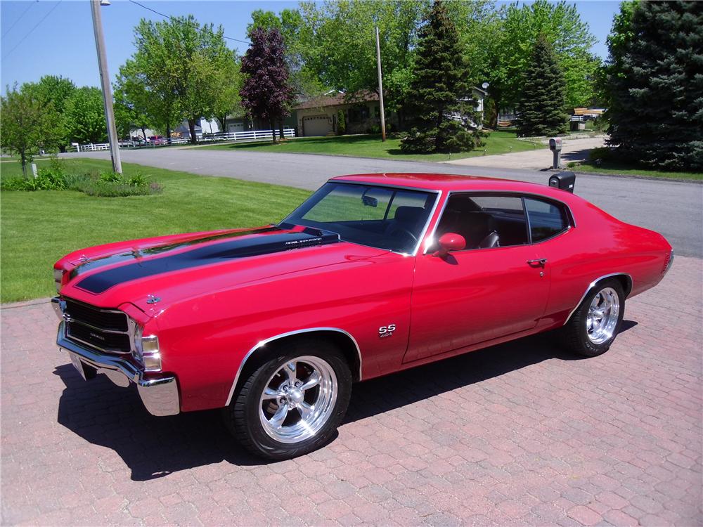 1971 CHEVROLET CHEVELLE CUSTOM COUPE