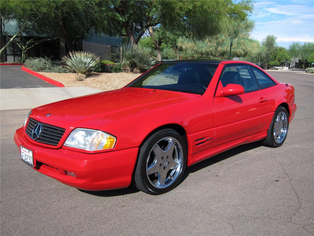 1999 MERCEDES-BENZ SL500 CONVERTIBLE