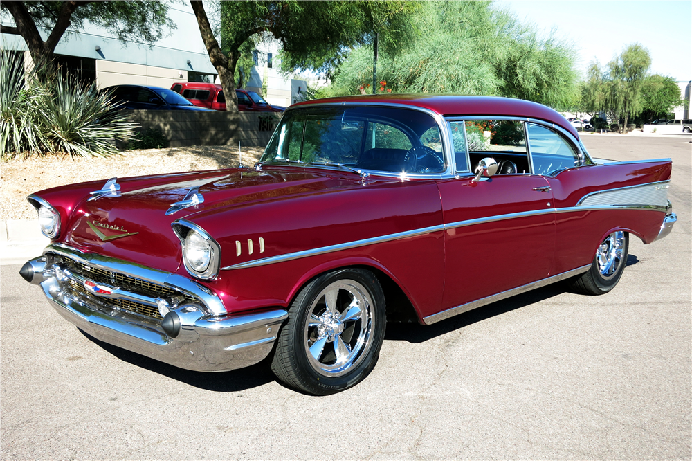 1957 CHEVROLET BEL AIR CUSTOM HARDTOP