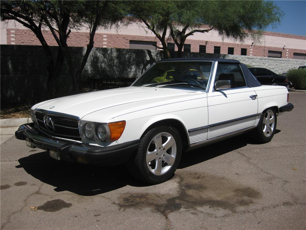 1985 MERCEDES-BENZ 380SL CONVERTIBLE