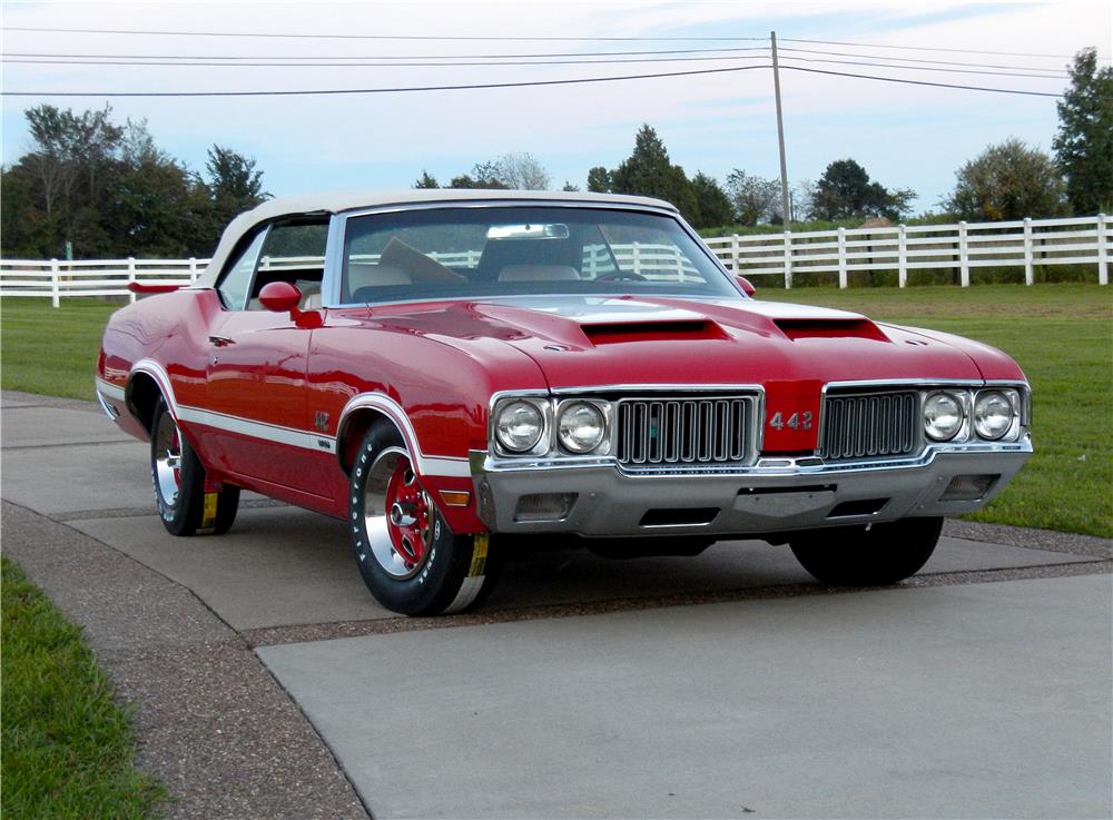 1970 OLDSMOBILE 442 W30 CONVERTIBLE