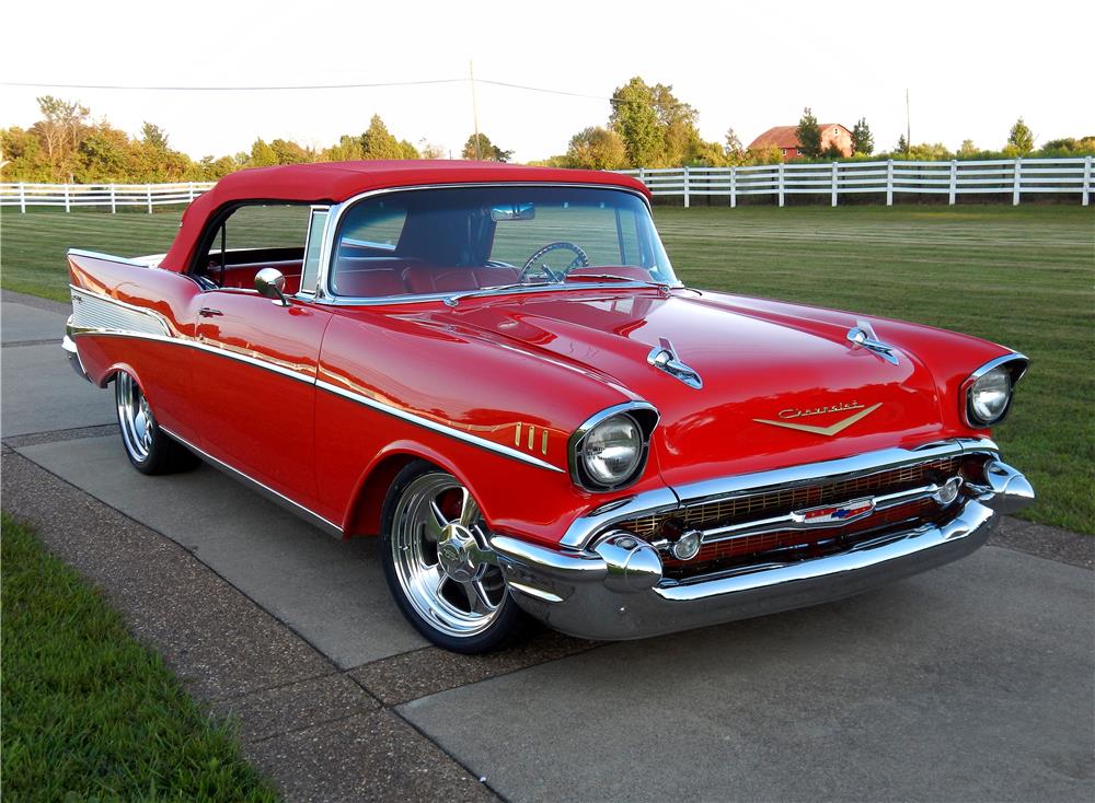 1957 CHEVROLET BEL AIR CUSTOM CONVERTIBLE